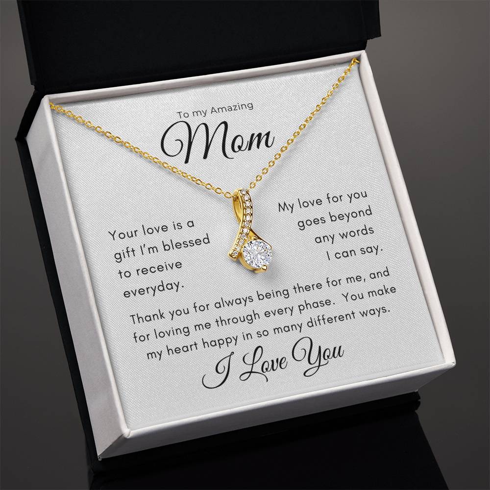 To my Amazing Mom Eternal Hope Pendant