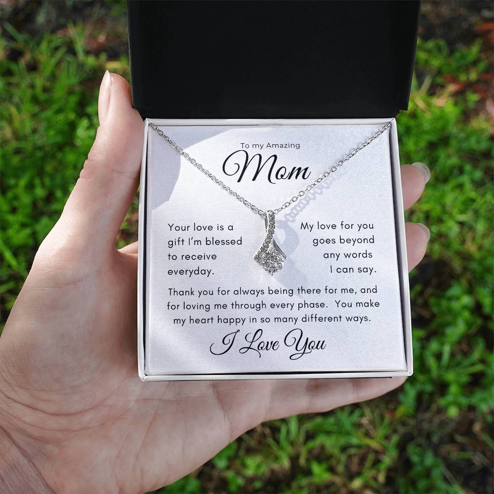 To my Amazing Mom Eternal Hope Pendant