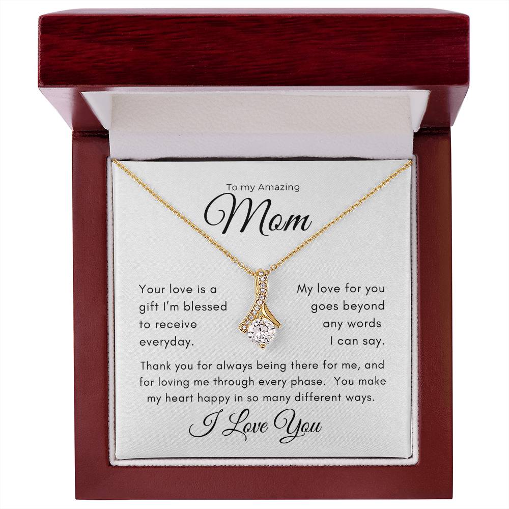 To my Amazing Mom Eternal Hope Pendant