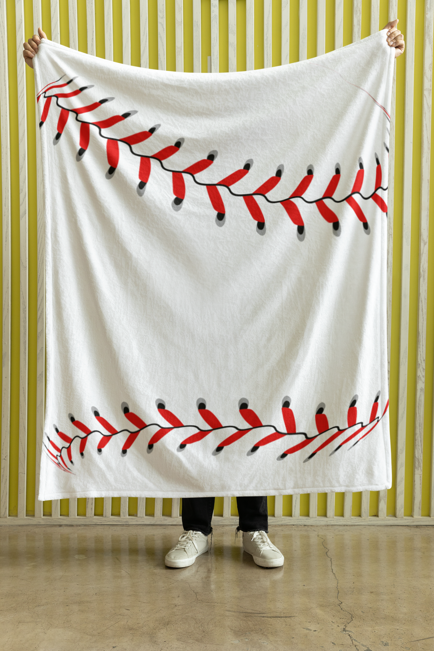 Baseball / Softball MSHM Premium Sherpa Blanket 50x60